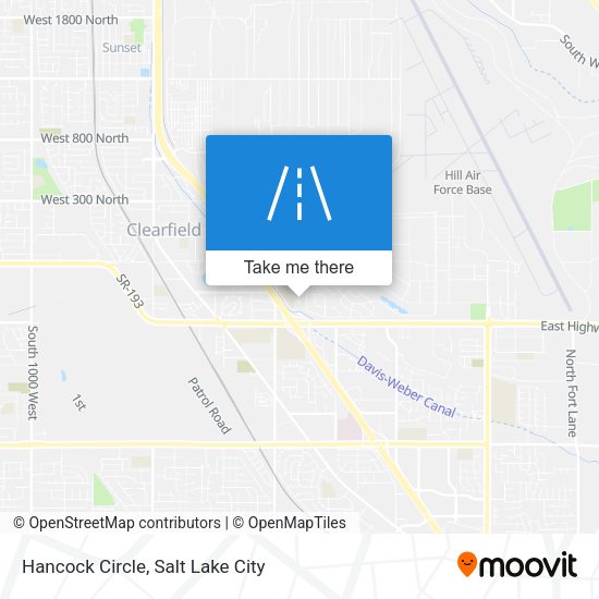 Mapa de Hancock Circle