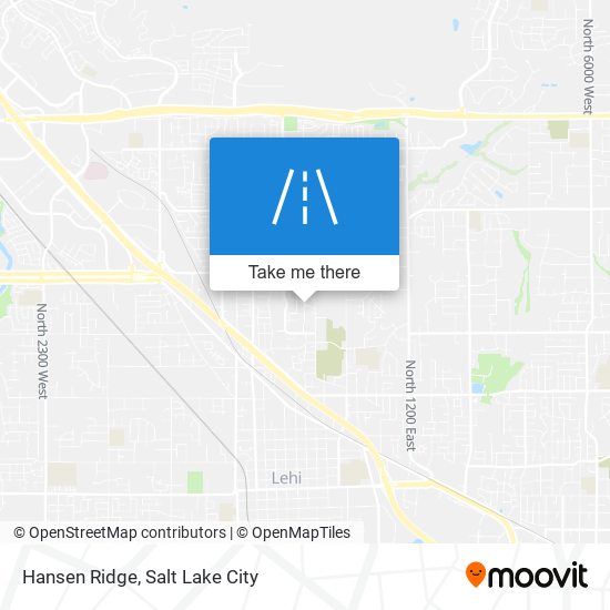 Hansen Ridge map