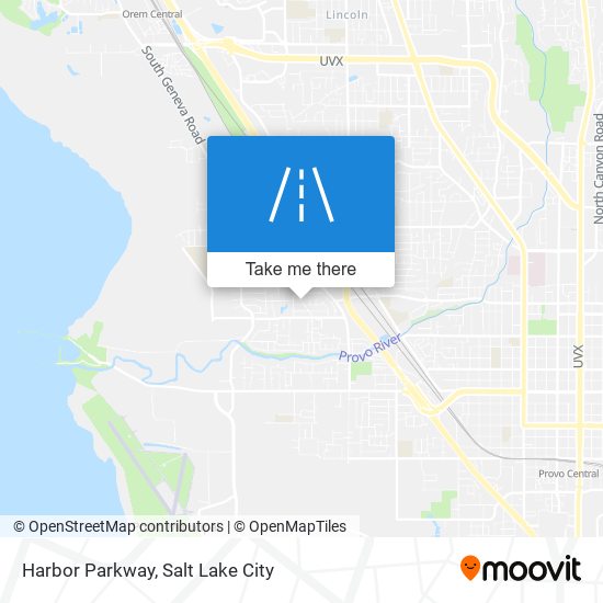 Mapa de Harbor Parkway