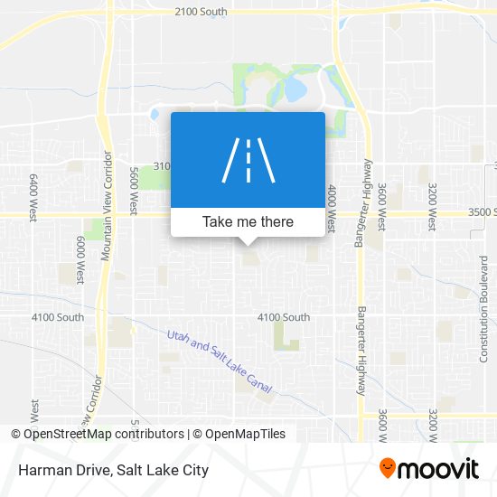 Mapa de Harman Drive