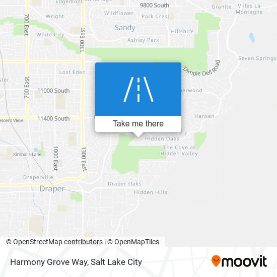 Mapa de Harmony Grove Way