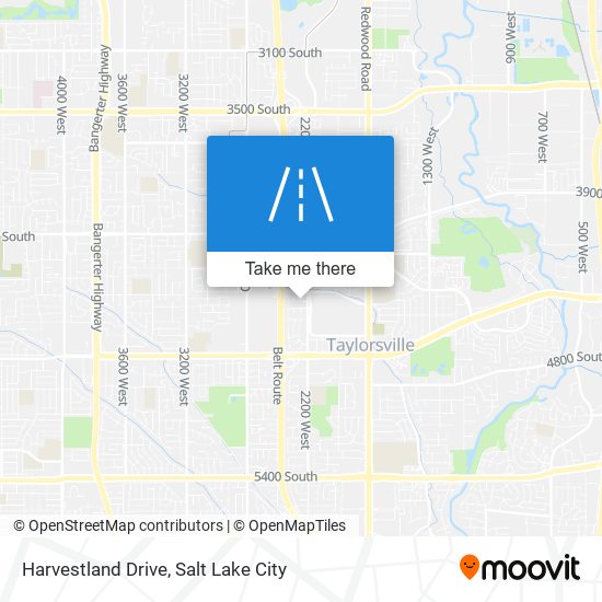 Harvestland Drive map