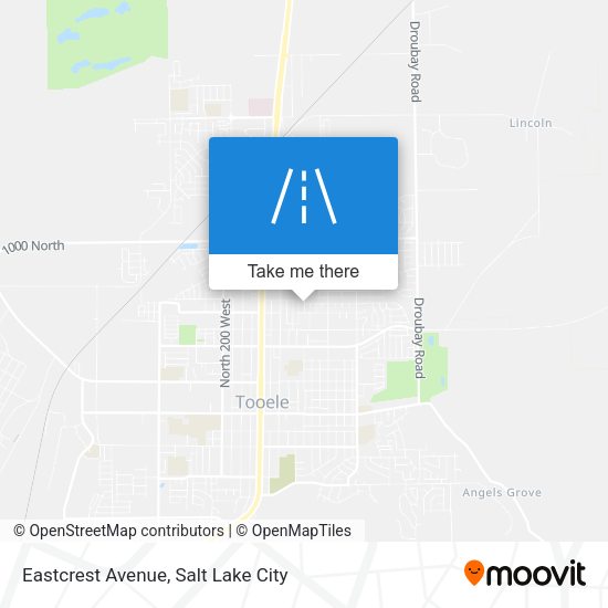 Eastcrest Avenue map