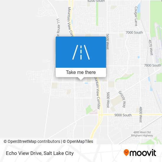 Echo View Drive map