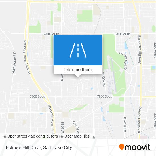 Mapa de Eclipse Hill Drive