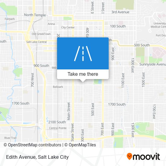 Edith Avenue map