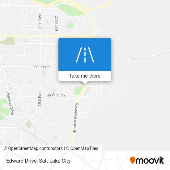 Edward Drive map