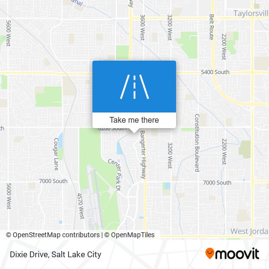 Dixie Drive map