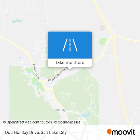 Doc Holiday Drive map