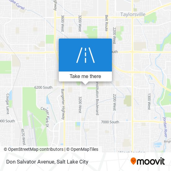 Don Salvator Avenue map