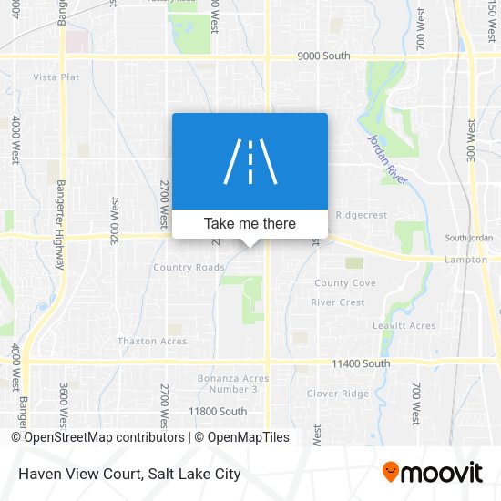 Haven View Court map