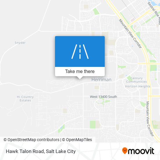 Hawk Talon Road map