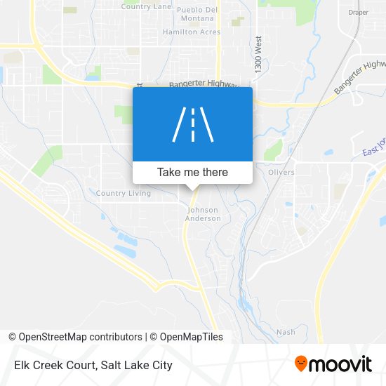 Mapa de Elk Creek Court