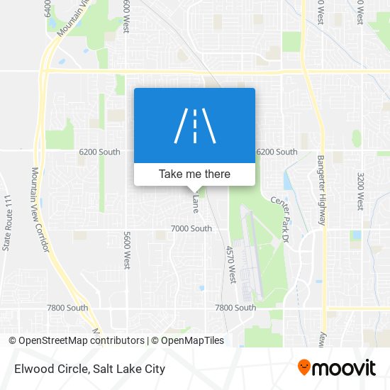 Elwood Circle map