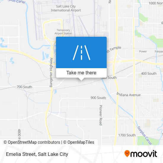 Mapa de Emelia Street