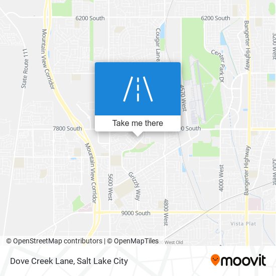 Mapa de Dove Creek Lane