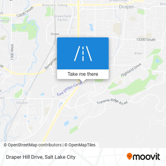 Draper Hill Drive map