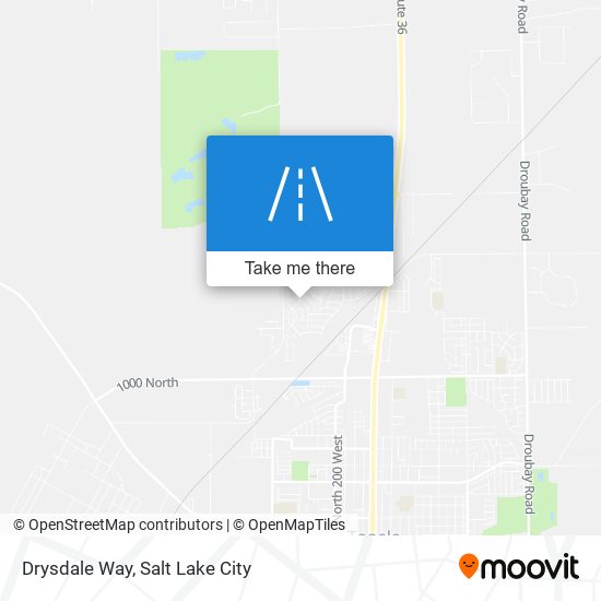 Mapa de Drysdale Way