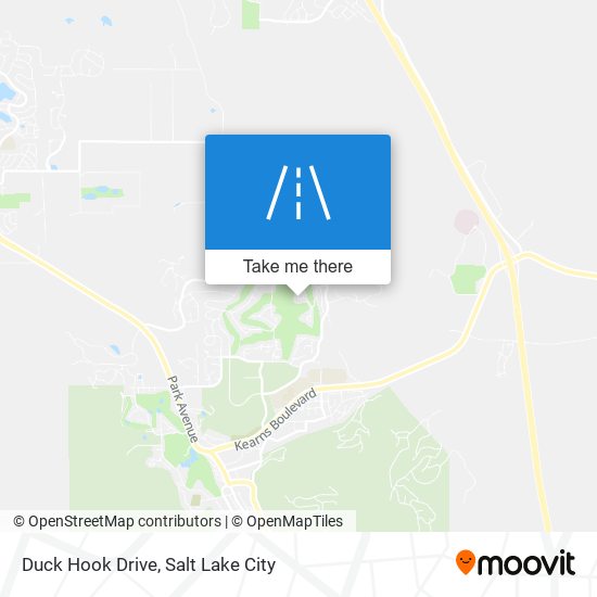 Duck Hook Drive map