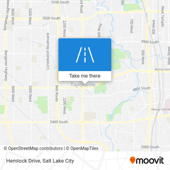 Mapa de Hemlock Drive