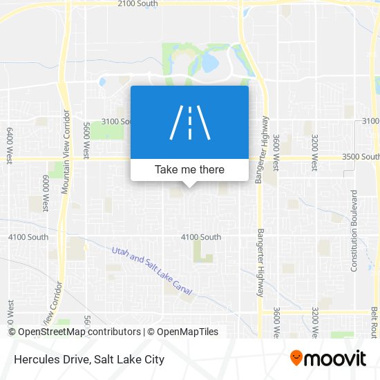 Hercules Drive map