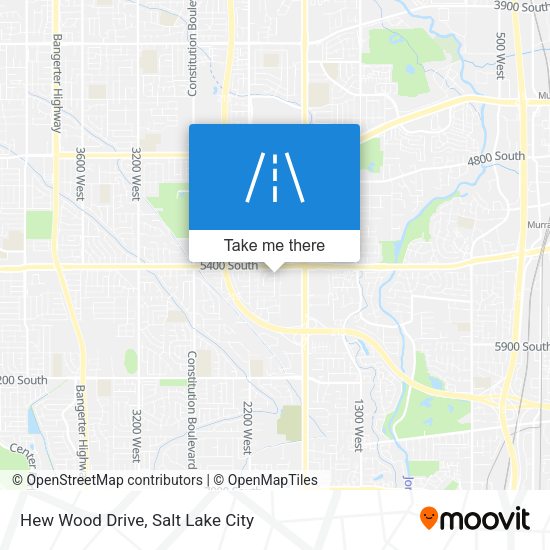 Hew Wood Drive map