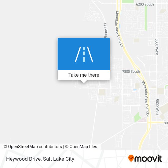 Mapa de Heywood Drive