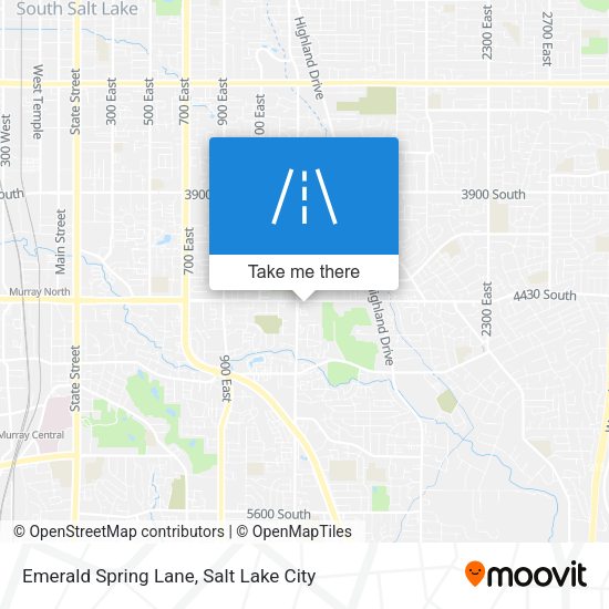 Emerald Spring Lane map