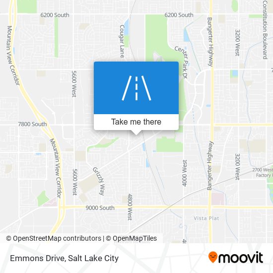 Mapa de Emmons Drive