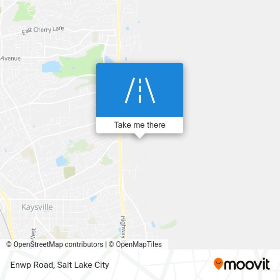 Mapa de Enwp Road