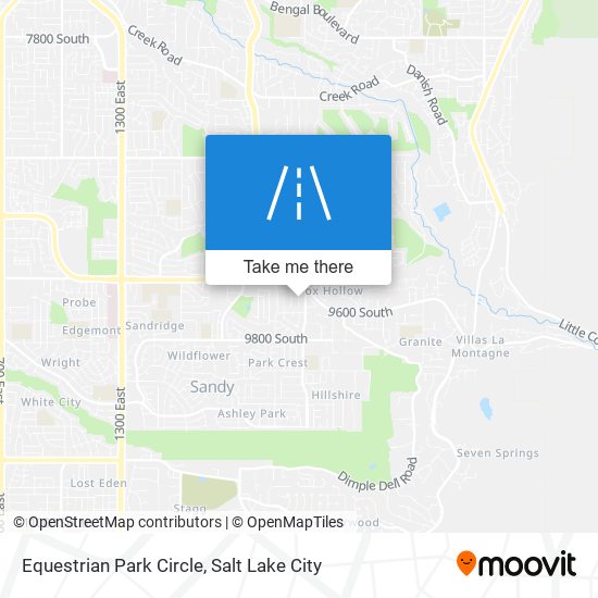 Equestrian Park Circle map