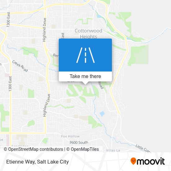 Etienne Way map