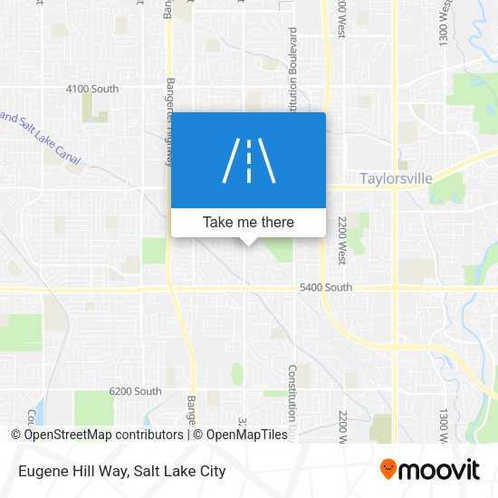 Eugene Hill Way map