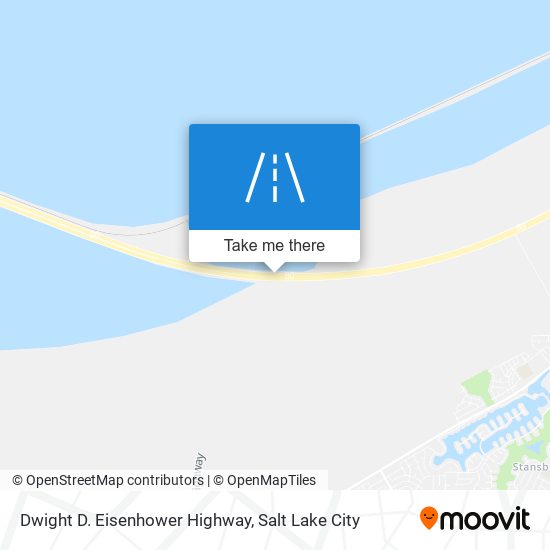 Dwight D. Eisenhower Highway map