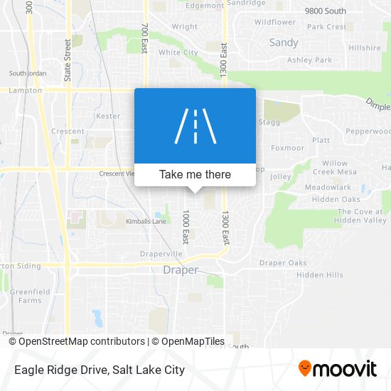 Mapa de Eagle Ridge Drive