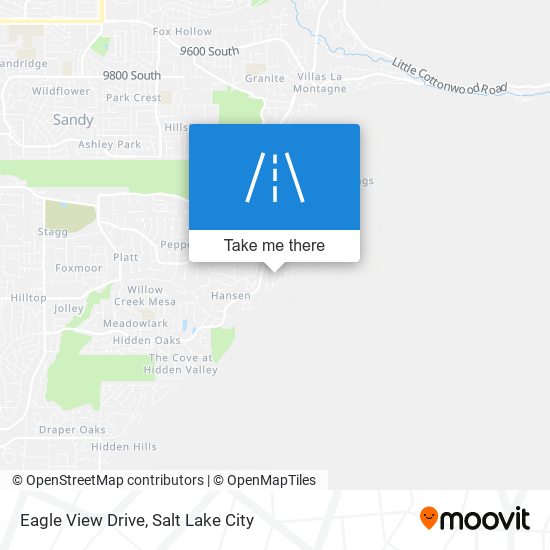Eagle View Drive map