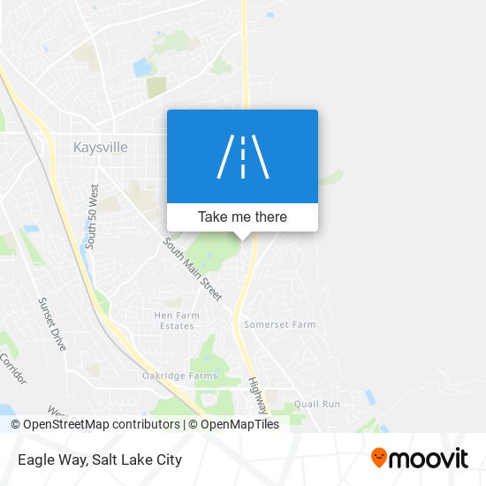 Eagle Way map