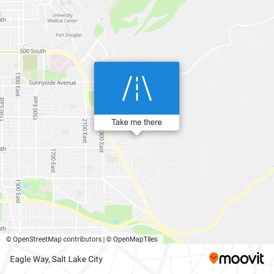 Eagle Way map