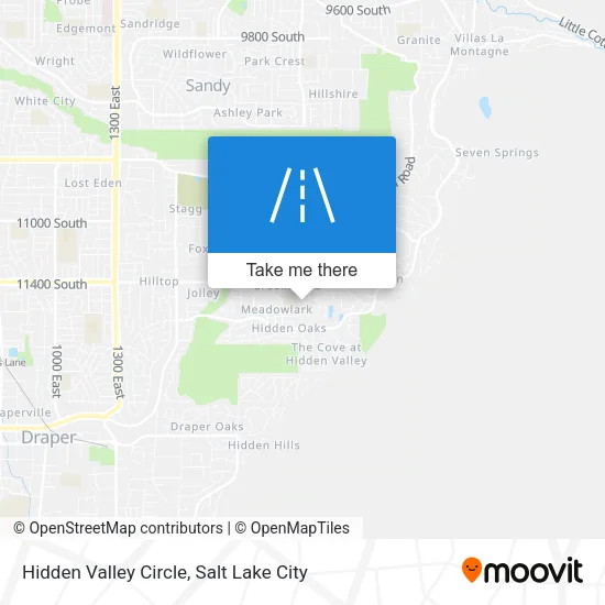 Hidden Valley Circle map