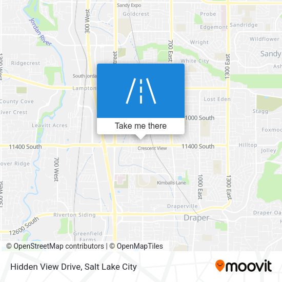 Hidden View Drive map