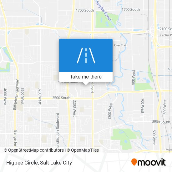 Higbee Circle map