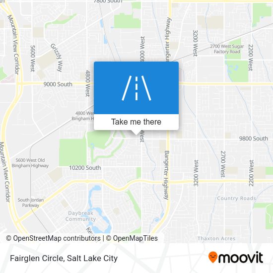 Fairglen Circle map