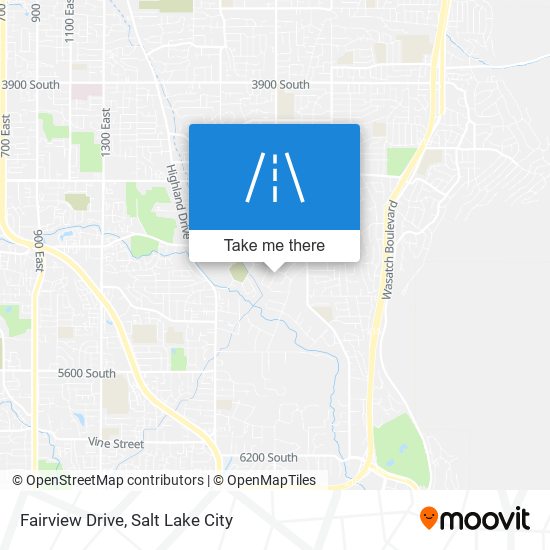 Fairview Drive map