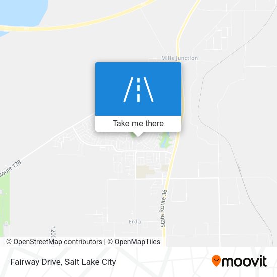 Fairway Drive map