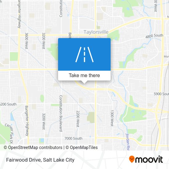 Fairwood Drive map