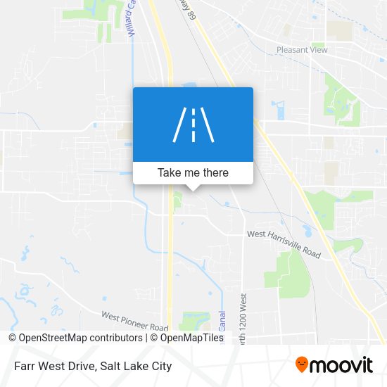 Mapa de Farr West Drive