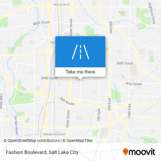 Fashion Boulevard map