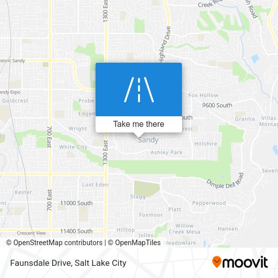 Faunsdale Drive map