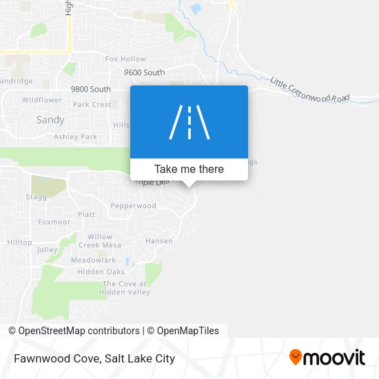 Mapa de Fawnwood Cove