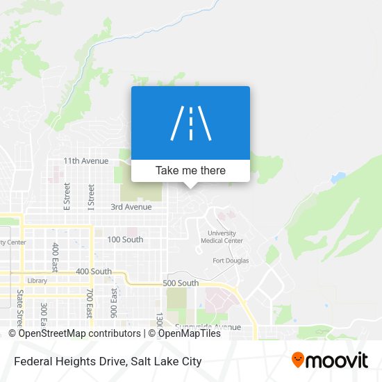 Federal Heights Drive map